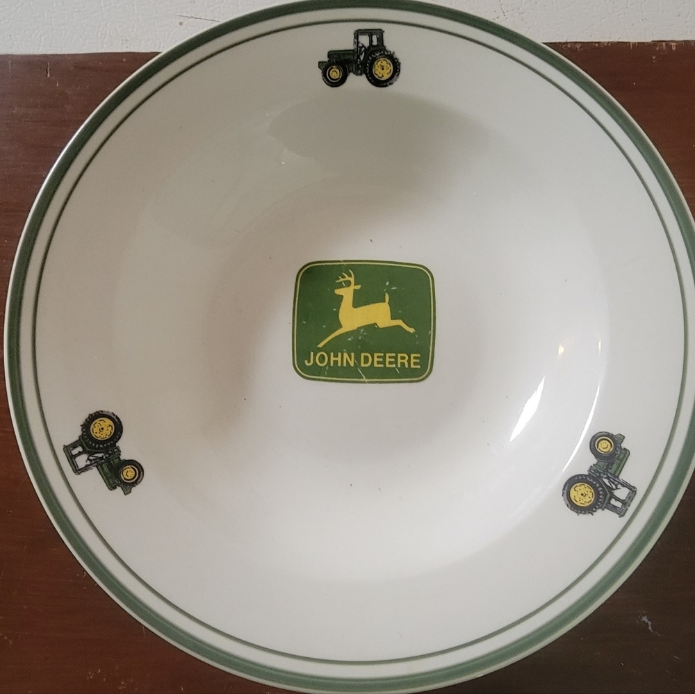 John deere cereal bowl